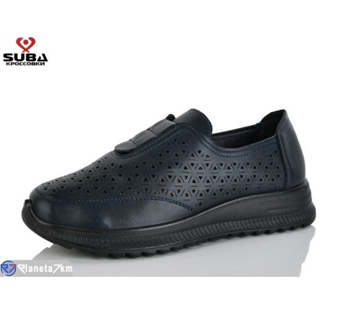 Туфлі жіночі на літо (8 пар р.37-42) синій  "SUBA"