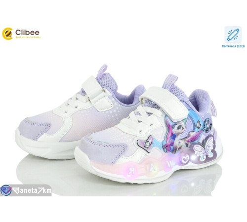 Дитячі кросівки на весну/осінь (6 пар р.26-31) фіолетовий  "BELIES"