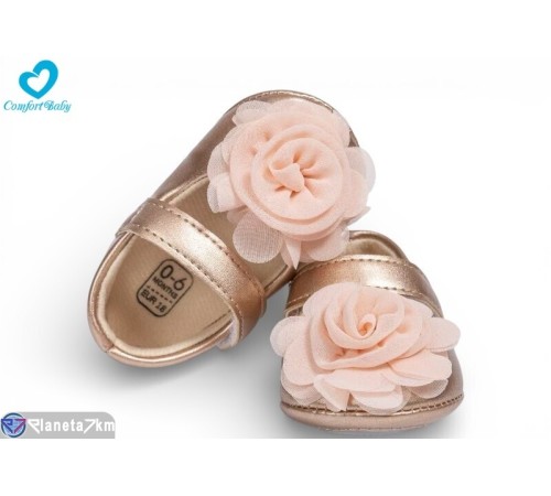 Пінетки дитячі на весну/осінь (6 пар р.11-13) золотий  "Comfort-baby"