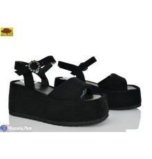 Босоніжки жіночі на літо (8 пар р.36-40) чорний  "Mei De Li"