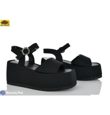 Босоніжки жіночі на літо (8 пар р.36-40) чорний  "Mei De Li"