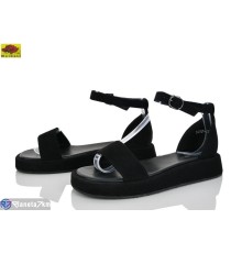 Босоніжки жіночі на літо (8 пар р.36-41) чорний  "Mei De Li"