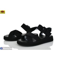 Босоніжки жіночі на літо (8 пар р.36-41) чорний  "Mei De Li"