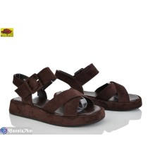 Босоніжки жіночі на літо (8 пар р.36-41) коричневий  "Mei De Li"