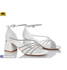 Босоніжки жіночі на літо (6 пар р.36-40) білий  "Mei De Li"