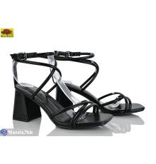 Босоніжки жіночі на літо (6 пар р.35-40) чорний  "Mei De Li"