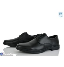 Туфлі чоловічі на весну/осінь (8 пар р.39-44) чорний  "KULIBABA"