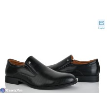 Туфлі чоловічі на весну/осінь (8 пар р.39-44) чорний  "KULIBABA"