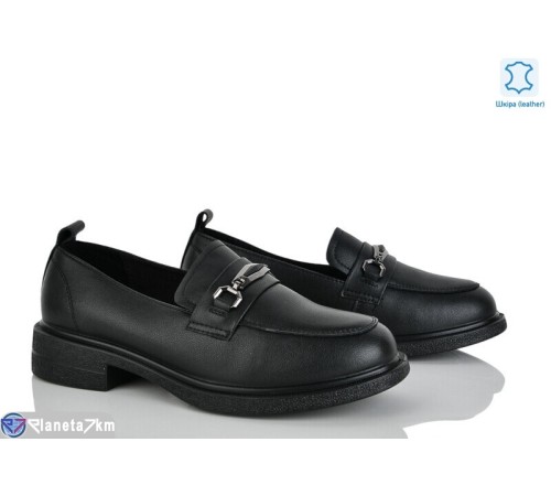 Туфлі жіночі на весну/осінь (6 пар р.36-40) чорний  "Vitta"