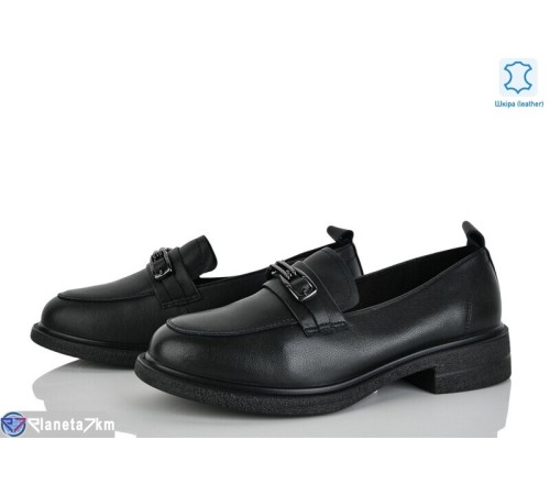 Туфлі жіночі на весну/осінь (6 пар р.36-40) чорний  "Vitta"