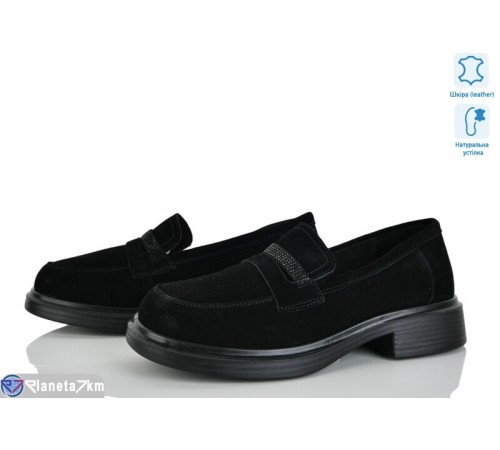 Туфлі жіночі на весну/осінь (6 пар р.36-40) чорний  "Vitta"