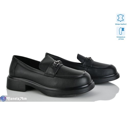 Туфлі жіночі на весну/осінь (6 пар р.36-40) чорний  "Vitta"