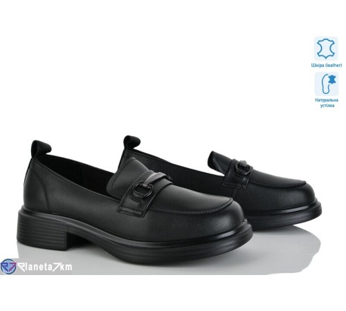 Туфлі жіночі на весну/осінь (6 пар р.36-40) чорний  "Vitta"