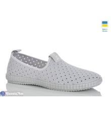 Сліпони жіночі на літо (10 пар р.36-40) сірий  "MURMUR"