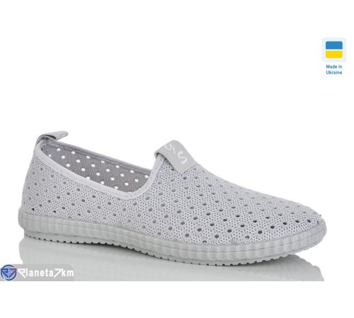 Сліпони жіночі на літо (10 пар р.36-40) сірий  "MURMUR"