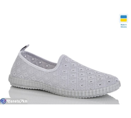 Сліпони жіночі на літо (10 пар р.36-40) сірий  "MURMUR"