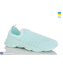 Кросівки жіночі на літо (10 пар р.36-40) блакитний  "MURMUR"