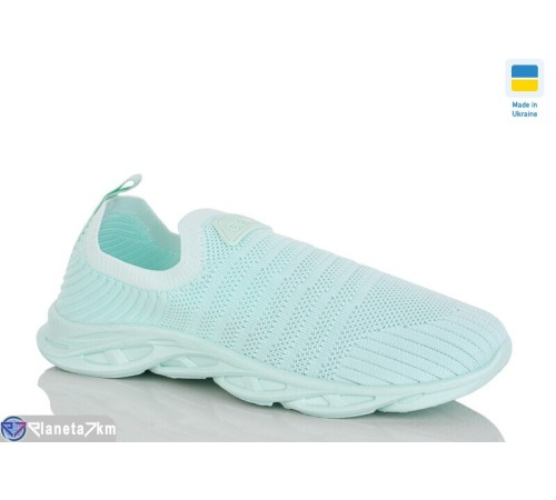 Кросівки жіночі на літо (10 пар р.36-40) блакитний  "MURMUR"