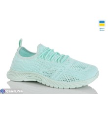 Кросівки жіночі на літо (10 пар р.36-40) блакитний  "MURMUR"