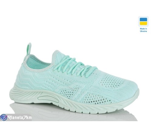 Кросівки жіночі на літо (10 пар р.36-40) блакитний  "MURMUR"