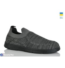 Сліпони чоловічі на літо (10 пар р.41-45) сірий  "MURMUR"