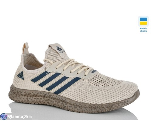 Кросівки чоловічі на літо (10 пар р.41-45) бежевий  "MURMUR"