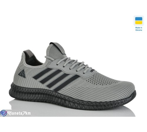 Кросівки чоловічі на літо (10 пар р.41-45) сірий  "MURMUR"