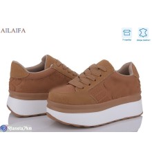 Кросівки жіночі на весну/осінь (6 пар р.36-41) коричневий  "Latifa"