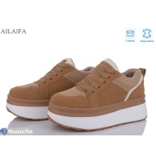 Кросівки жіночі на весну/осінь (6 пар р.36-41) коричневий  "Latifa"