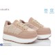 Кросівки жіночі на весну/осінь (6 пар р.36-41) бежевий  "Latifa"