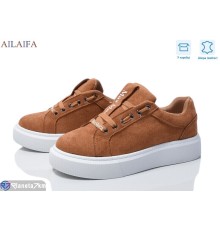 Кросівки жіночі на весну/осінь (8 пар р.36-41) коричневий  "Latifa"