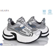 Кросівки жіночі на весну/осінь (6 пар р.36-41) сірий  "Latifa"