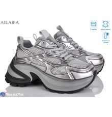 Кросівки жіночі на весну/осінь (6 пар р.36-41) сірий  "Latifa"