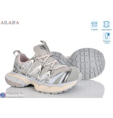 Кросівки жіночі на весну/осінь (8 пар р.36-41) сірий  "Latifa"