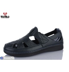 Туфлі жіночі на літо (8 пар р.37-41) синій  "SUBA"