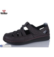 Туфлі жіночі на літо (8 пар р.37-41) бордовий  "SUBA"