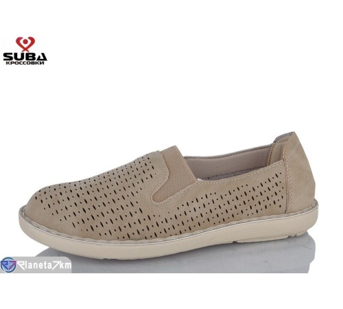 Туфлі жіночі на літо (8 пар р.37-41) коричневий  "SUBA"