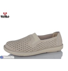 Туфлі жіночі на літо (8 пар р.37-41) бежевий  "SUBA"