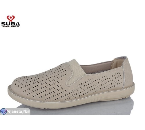 Туфлі жіночі на літо (8 пар р.37-41) бежевий  "SUBA"