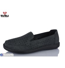 Туфлі жіночі на літо (8 пар р.37-41) сірий  "SUBA"