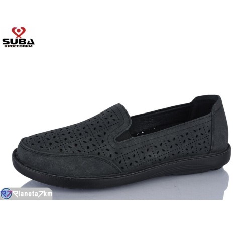 Туфлі жіночі на літо (8 пар р.37-41) сірий  "SUBA"
