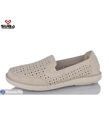 Туфлі жіночі на літо (8 пар р.37-41) бежевий  "SUBA"