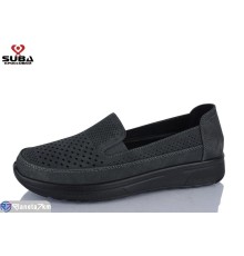 Туфлі жіночі на літо (8 пар р.37-41) сірий  "SUBA"