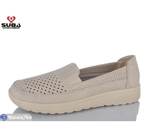 Туфлі жіночі на літо (8 пар р.37-41) бежевий  "SUBA"
