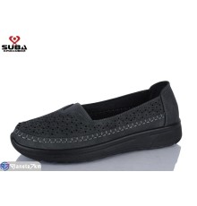 Туфлі жіночі на літо (8 пар р.37-41) сірий  "SUBA"