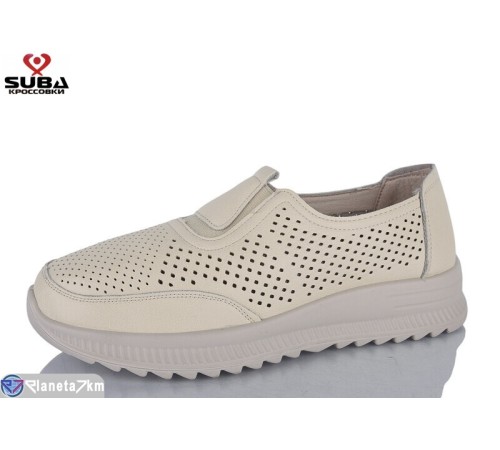 Кросівки жіночі на літо (8 пар р.37-42) бежевий  "SUBA"