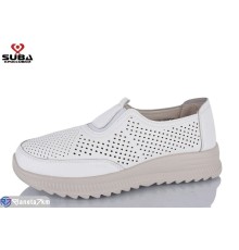 Кросівки жіночі на літо (8 пар р.37-42) білий  "SUBA"