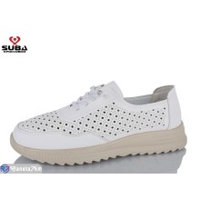 Кросівки жіночі на літо (6 пар р.40-42) білий  "SUBA"