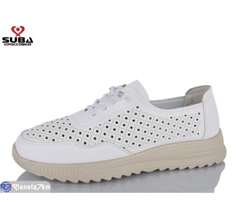 Кросівки жіночі на літо (6 пар р.40-42) білий  "SUBA"