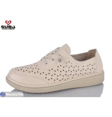 Кросівки жіночі на літо (6 пар р.41-43) бежевий  "SUBA"